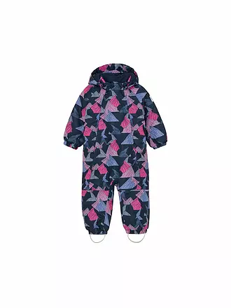 COLOR KIDS | Mini Kinder Skioverall W. 2 Zip-AOP | 